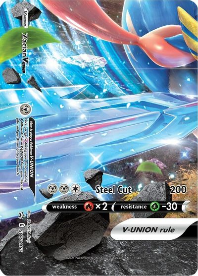 Zacian V-Union (SWSH165) [Sword & Shield: Black Star Promos] | Jomio and Rueliete's Cards and Comics