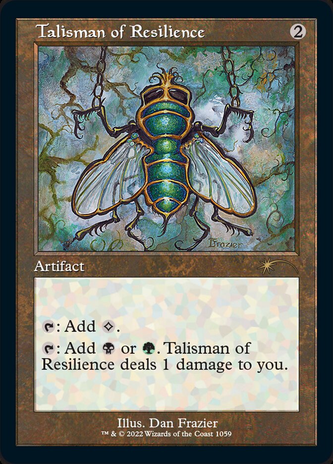 Talisman of Resilience [Secret Lair Drop Series] | Jomio and Rueliete's Cards and Comics