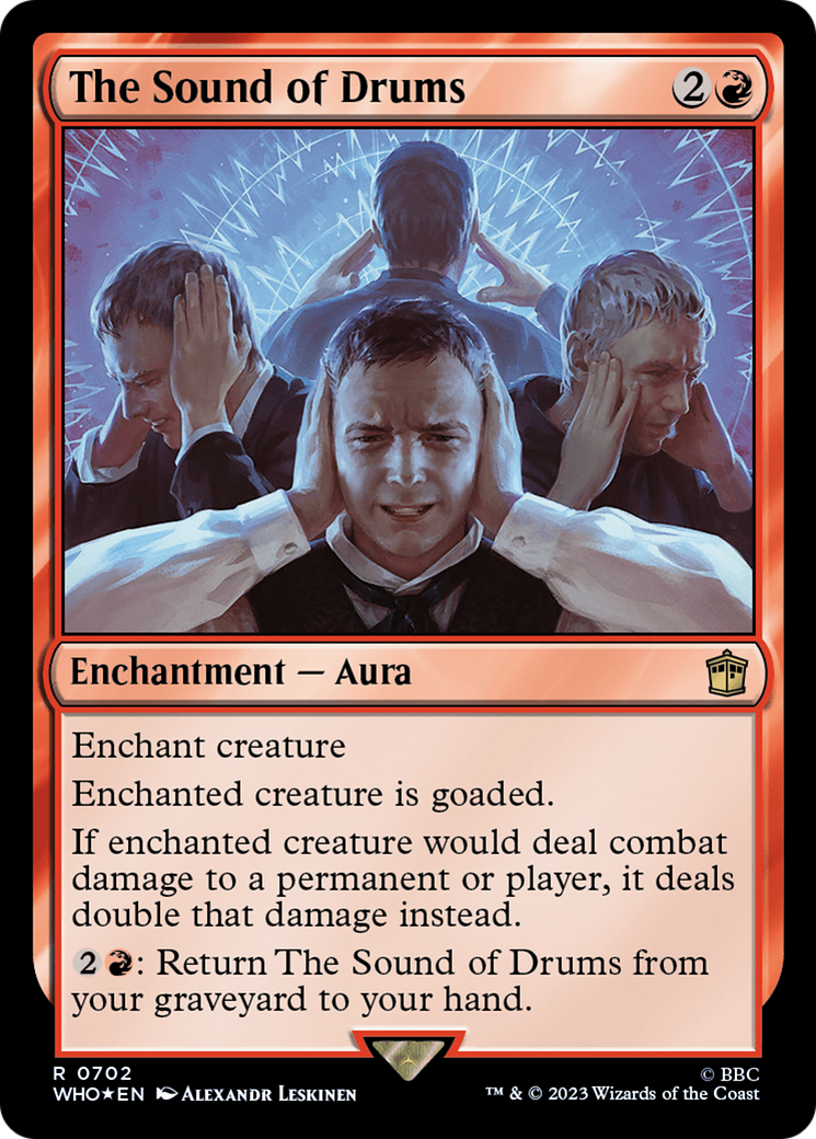 The Sound of Drums (Surge Foil) [Doctor Who] | Jomio and Rueliete's Cards and Comics