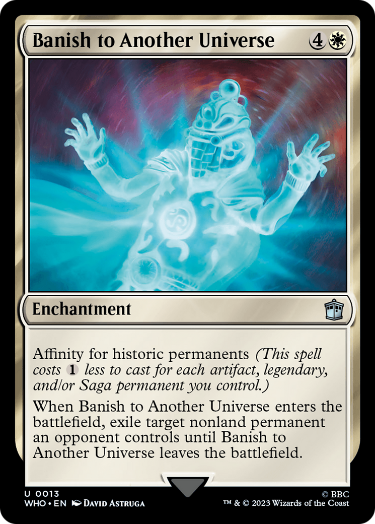 Banish to Another Universe [Doctor Who] | Jomio and Rueliete's Cards and Comics