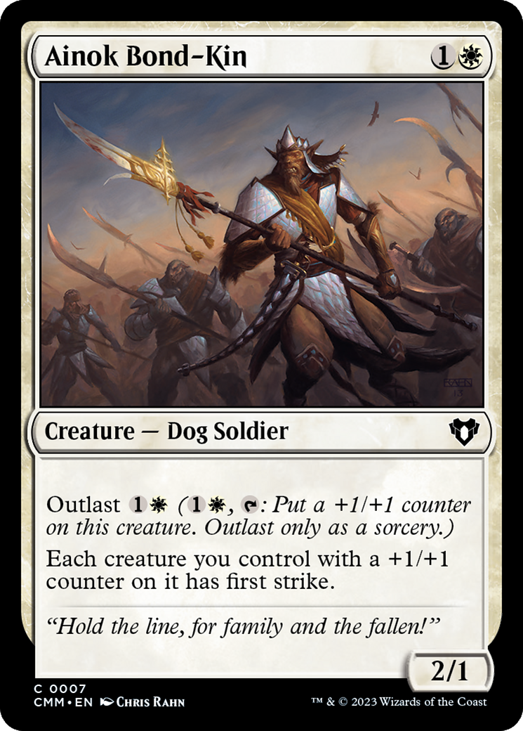 Ainok Bond-Kin [Commander Masters] | Jomio and Rueliete's Cards and Comics