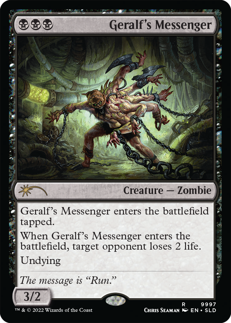 Geralf's Messenger [Secret Lair Drop Series] | Jomio and Rueliete's Cards and Comics