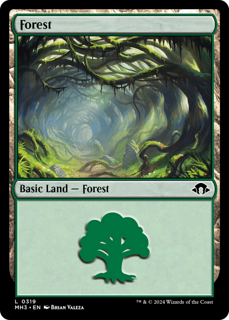 Forest (0319) [Modern Horizons 3] | Jomio and Rueliete's Cards and Comics