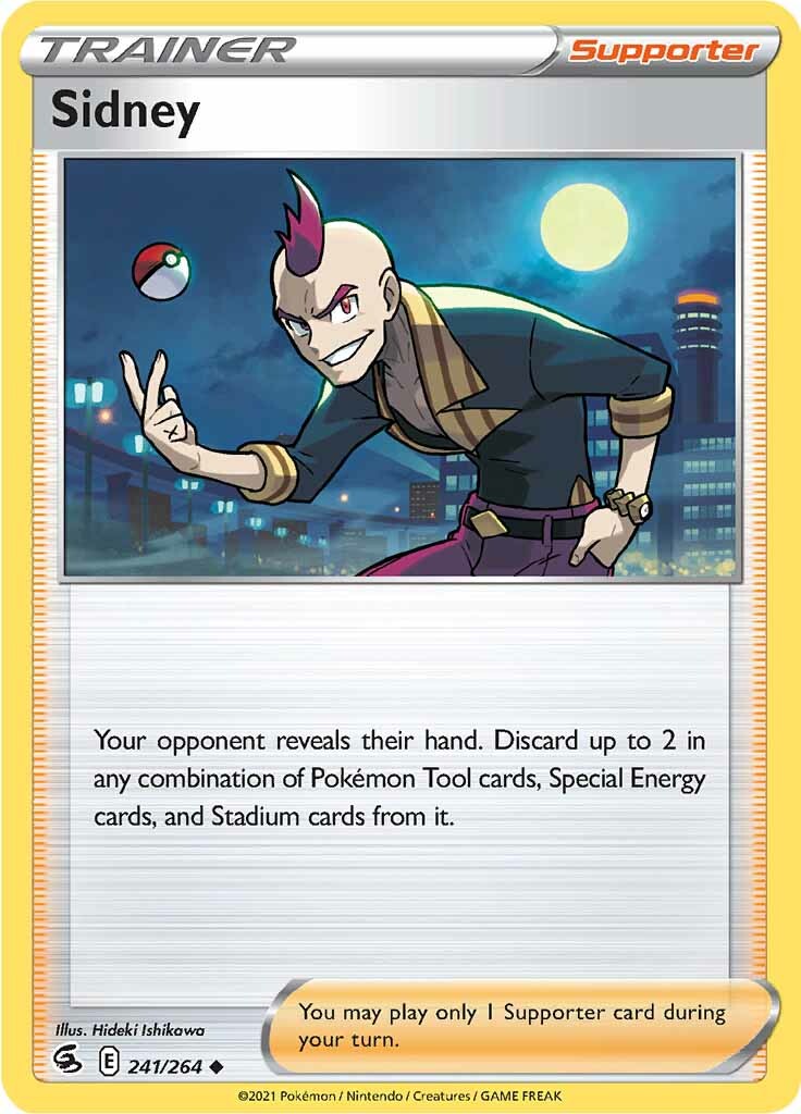 Sidney (241/264) [Sword & Shield: Fusion Strike] | Jomio and Rueliete's Cards and Comics