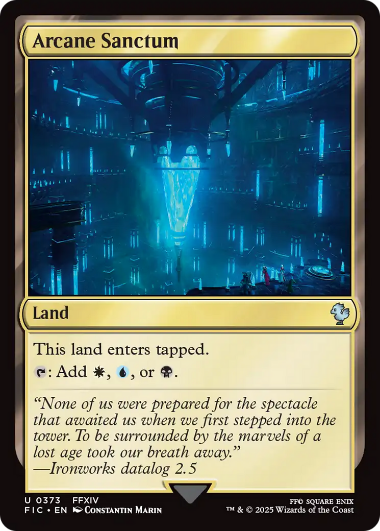 Arcane Sanctum [FINAL FANTASY Commander] | Jomio and Rueliete's Cards and Comics