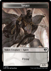 Spirit // Eldrazi Scion Double-Sided Token [Commander Masters Tokens] | Jomio and Rueliete's Cards and Comics
