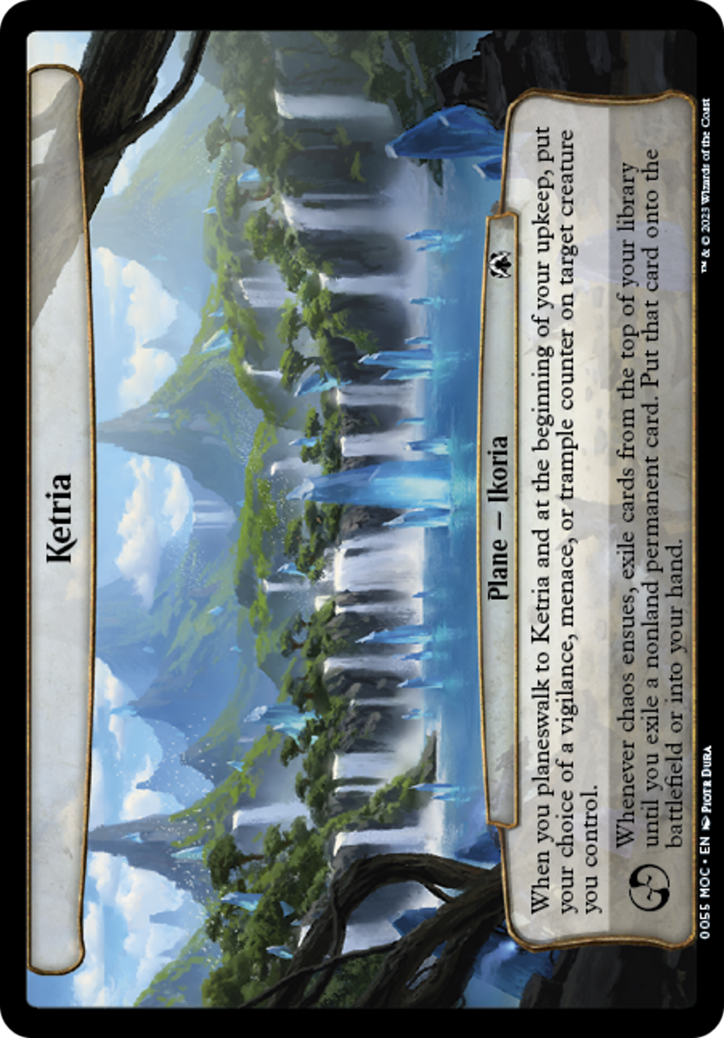 Ketria [March of the Machine Commander] | Jomio and Rueliete's Cards and Comics
