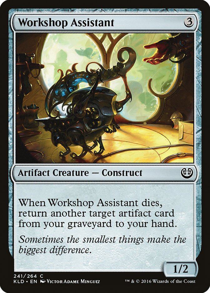 Workshop Assistant [Kaladesh] | Jomio and Rueliete's Cards and Comics