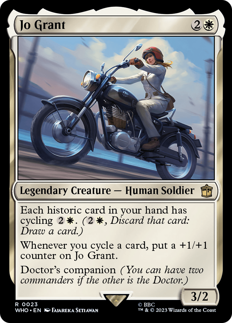 Jo Grant [Doctor Who] | Jomio and Rueliete's Cards and Comics
