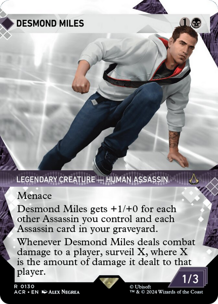 Desmond Miles (Showcase) [Assassin's Creed] | Jomio and Rueliete's Cards and Comics