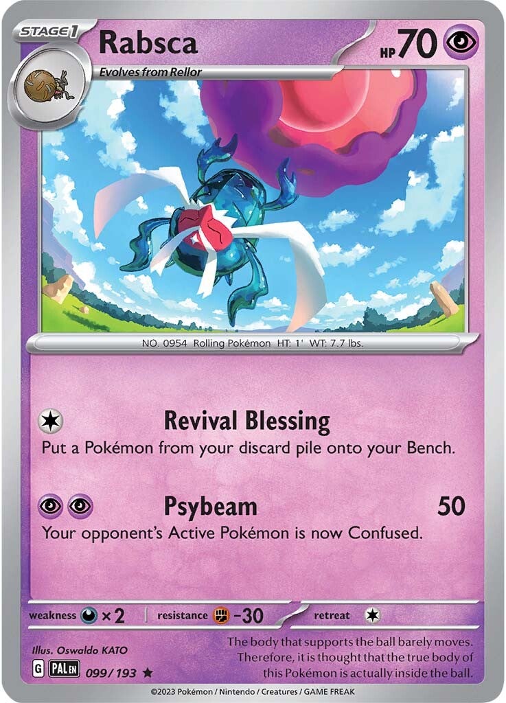 Rabsca (099/193) [Scarlet & Violet: Paldea Evolved] | Jomio and Rueliete's Cards and Comics
