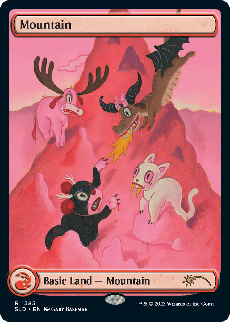 Mountain (1385) [Secret Lair Drop Series] | Jomio and Rueliete's Cards and Comics