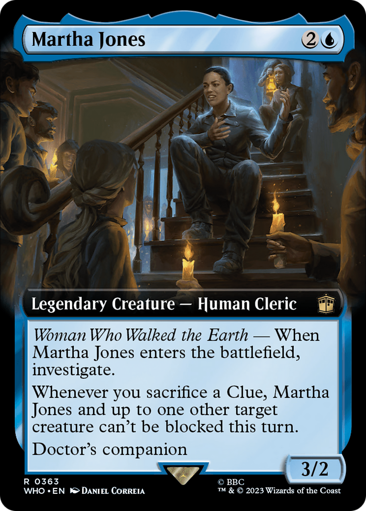 Martha Jones (Extended Art) [Doctor Who] | Jomio and Rueliete's Cards and Comics