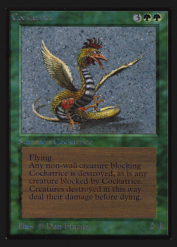 Cockatrice [International Collectors' Edition] | Jomio and Rueliete's Cards and Comics