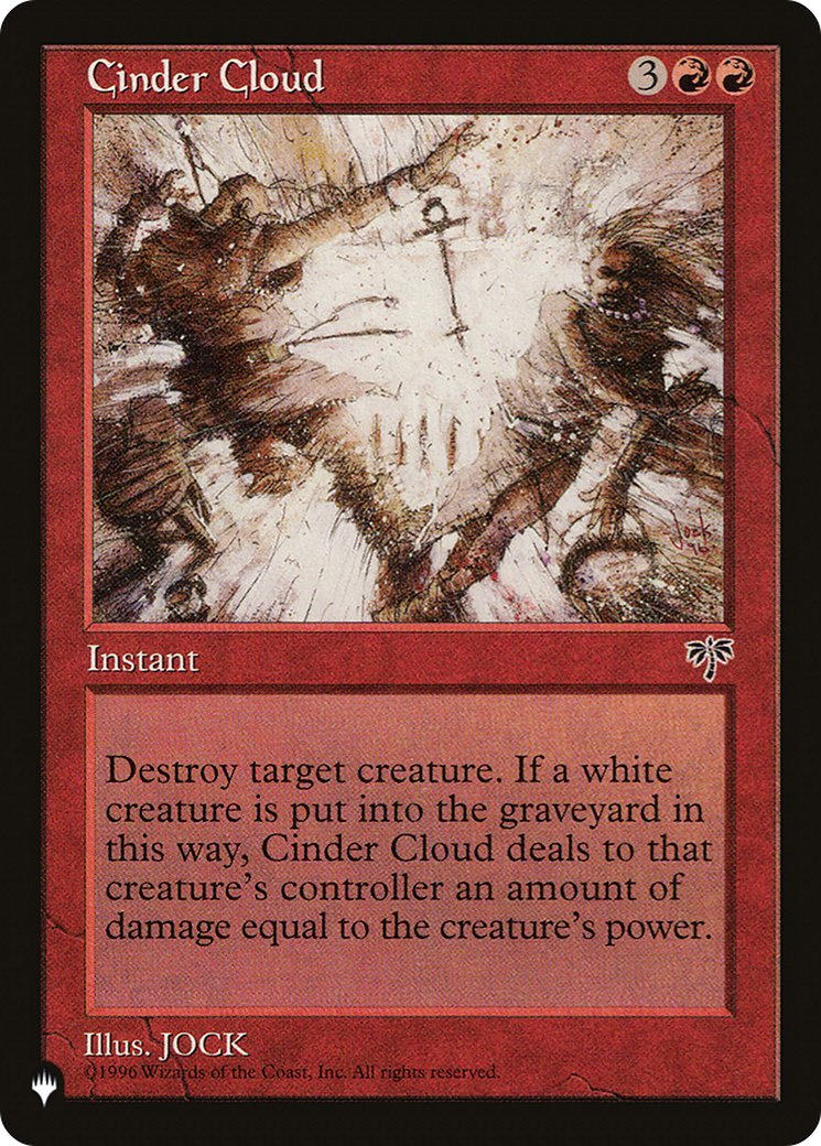 Cinder Cloud [The List] | Jomio and Rueliete's Cards and Comics