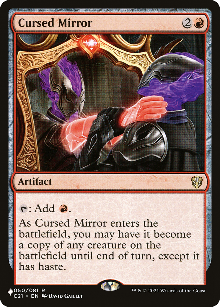 Cursed Mirror [The List] | Jomio and Rueliete's Cards and Comics