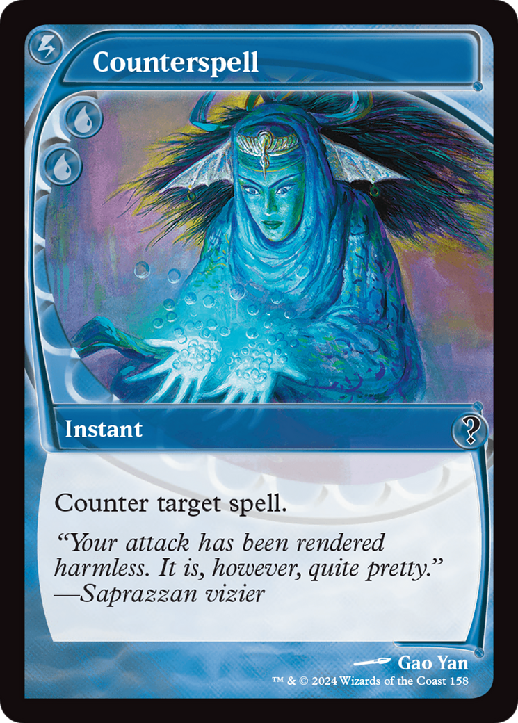 Counterspell (Future Sight) [Mystery Booster 2] | Jomio and Rueliete's Cards and Comics