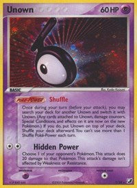 Unown (T) (T/28) [EX: Unseen Forces] | Jomio and Rueliete's Cards and Comics