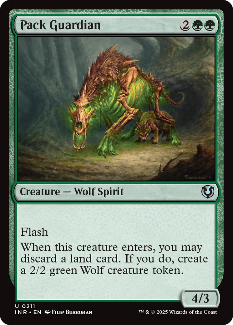 Pack Guardian [Innistrad Remastered] | Jomio and Rueliete's Cards and Comics