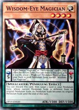 Wisdom-Eye Magician [OP19-EN020] Common | Jomio and Rueliete's Cards and Comics