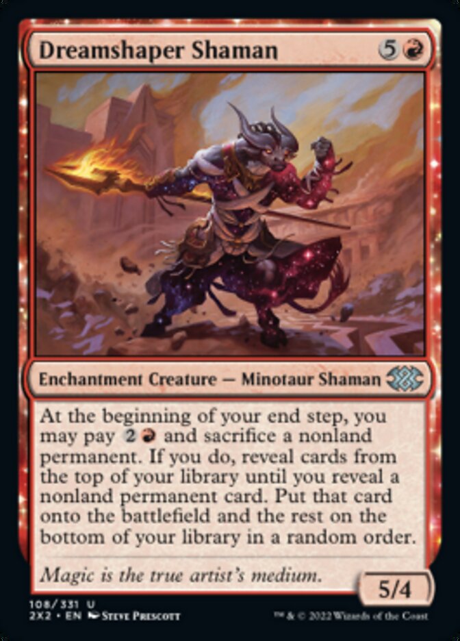 Dreamshaper Shaman [Double Masters 2022] | Jomio and Rueliete's Cards and Comics