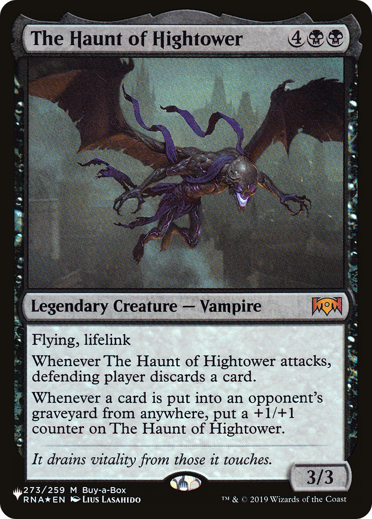 The Haunt of Hightower [The List] | Jomio and Rueliete's Cards and Comics