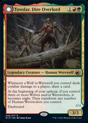 Tovolar, Dire Overlord // Tovolar, the Midnight Scourge [Innistrad: Midnight Hunt] | Jomio and Rueliete's Cards and Comics