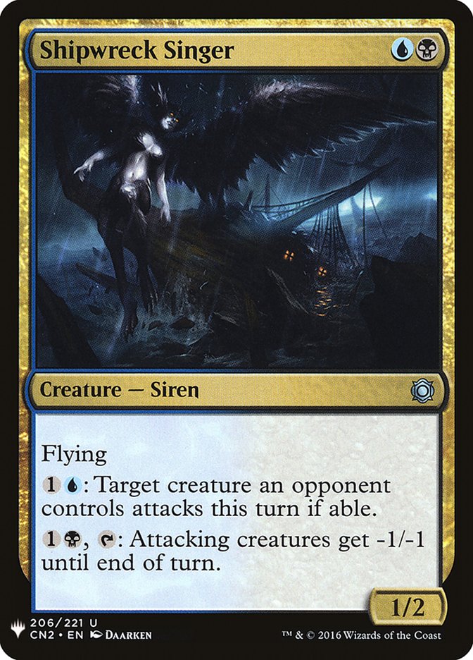 Shipwreck Singer [Mystery Booster] | Jomio and Rueliete's Cards and Comics
