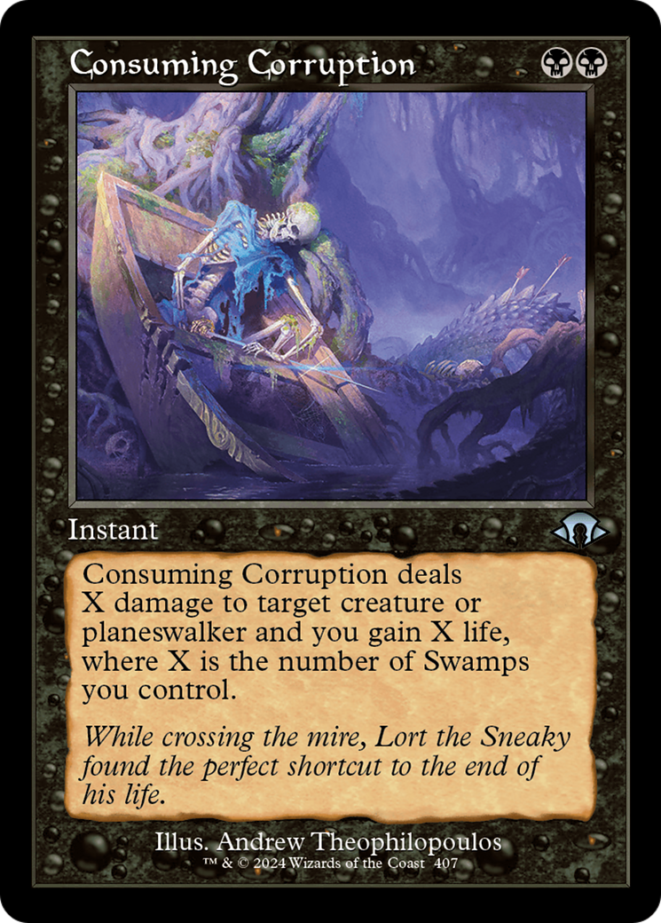Consuming Corruption (Retro) [Modern Horizons 3] | Jomio and Rueliete's Cards and Comics