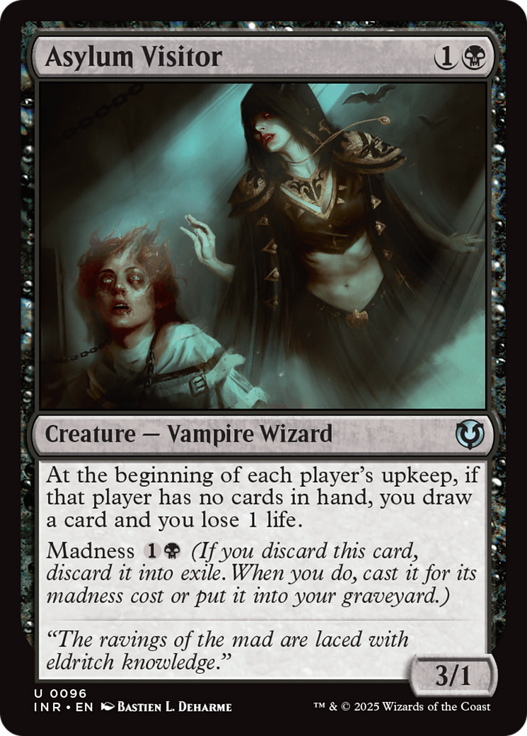 Asylum Visitor [Innistrad Remastered] | Jomio and Rueliete's Cards and Comics