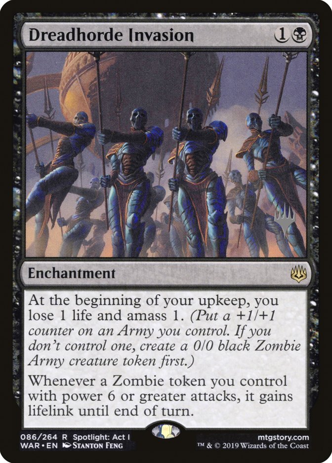 Dreadhorde Invasion (Promo Pack) [War of the Spark Promos] | Jomio and Rueliete's Cards and Comics