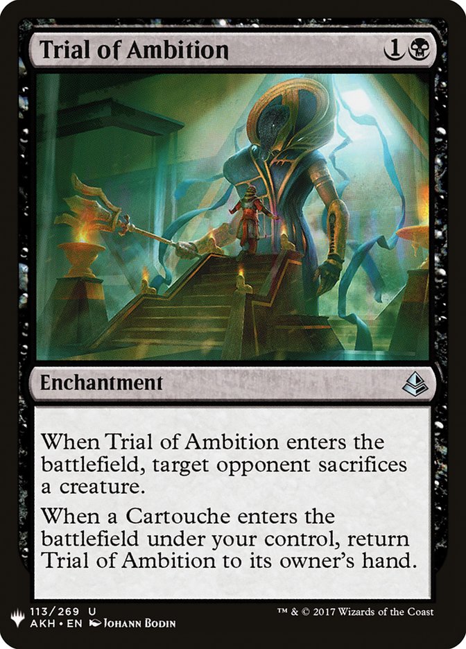 Trial of Ambition [Mystery Booster] | Jomio and Rueliete's Cards and Comics