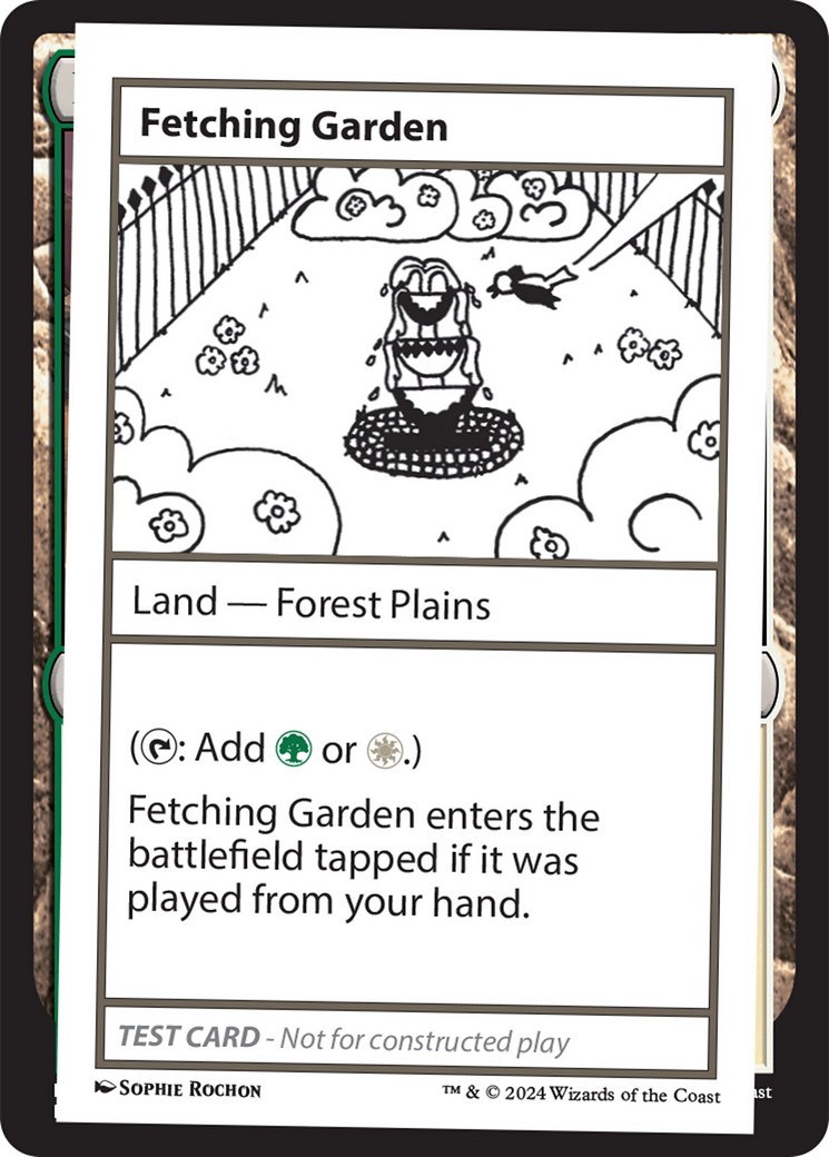 Fetching Garden [Mystery Booster 2 Playtest Cards] | Jomio and Rueliete's Cards and Comics