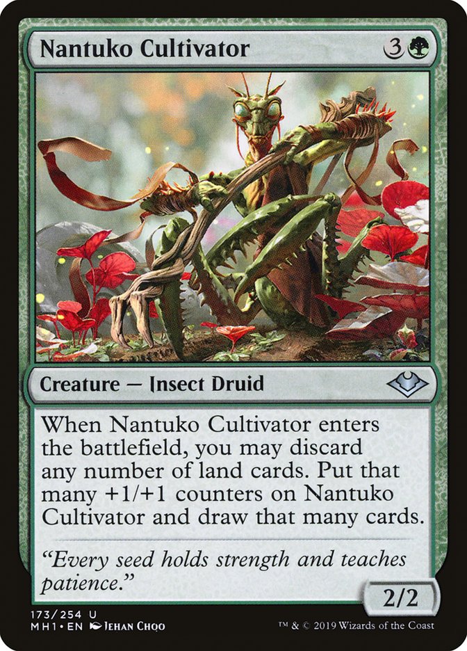 Nantuko Cultivator [Modern Horizons] | Jomio and Rueliete's Cards and Comics