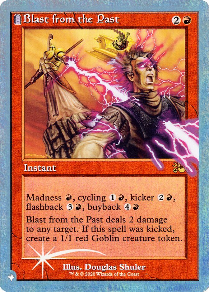 Blast from the Past (Unfinity Foil Edition) [The List] | Jomio and Rueliete's Cards and Comics