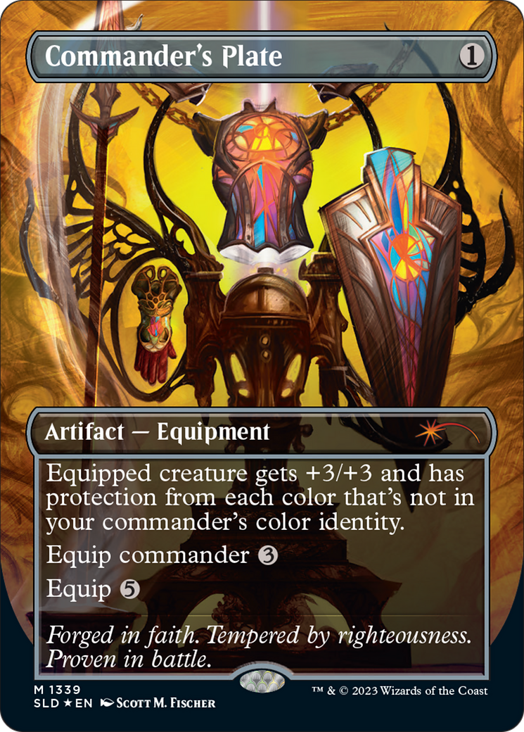 Commander's Plate [Secret Lair Drop Series] | Jomio and Rueliete's Cards and Comics