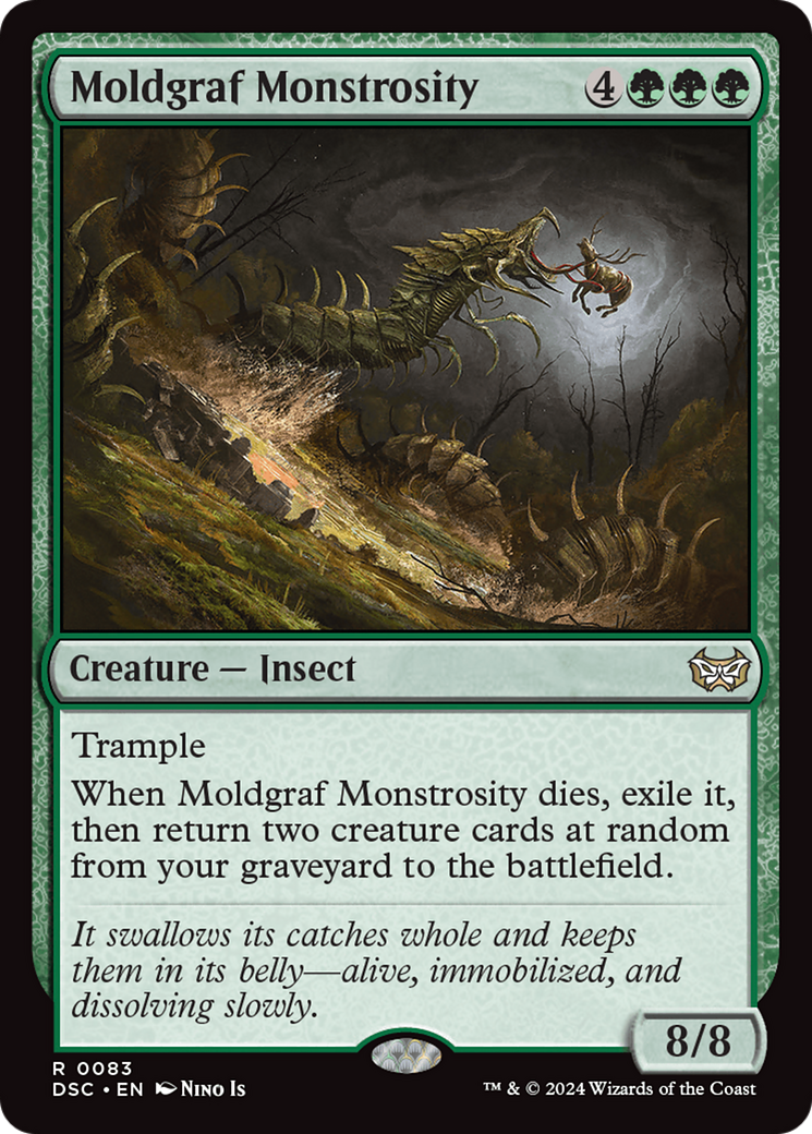 Moldgraf Monstrosity [Duskmourn: House of Horror Commander] | Jomio and Rueliete's Cards and Comics