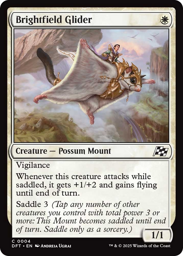 Brightfield Glider [Aetherdrift] | Jomio and Rueliete's Cards and Comics