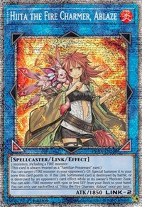 Hiita the Fire Charmer, Ablaze (Starlight Rare) [PHRA-EN100] Starlight Rare | Jomio and Rueliete's Cards and Comics