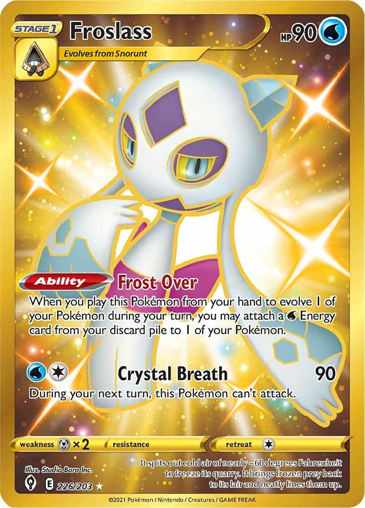 Froslass (226/203) [Sword & Shield: Evolving Skies] | Jomio and Rueliete's Cards and Comics