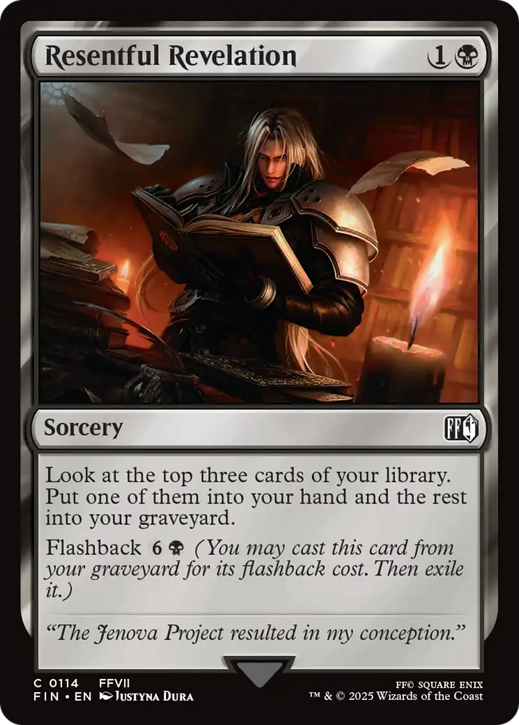 Resentful Revelation [FINAL FANTASY] | Jomio and Rueliete's Cards and Comics