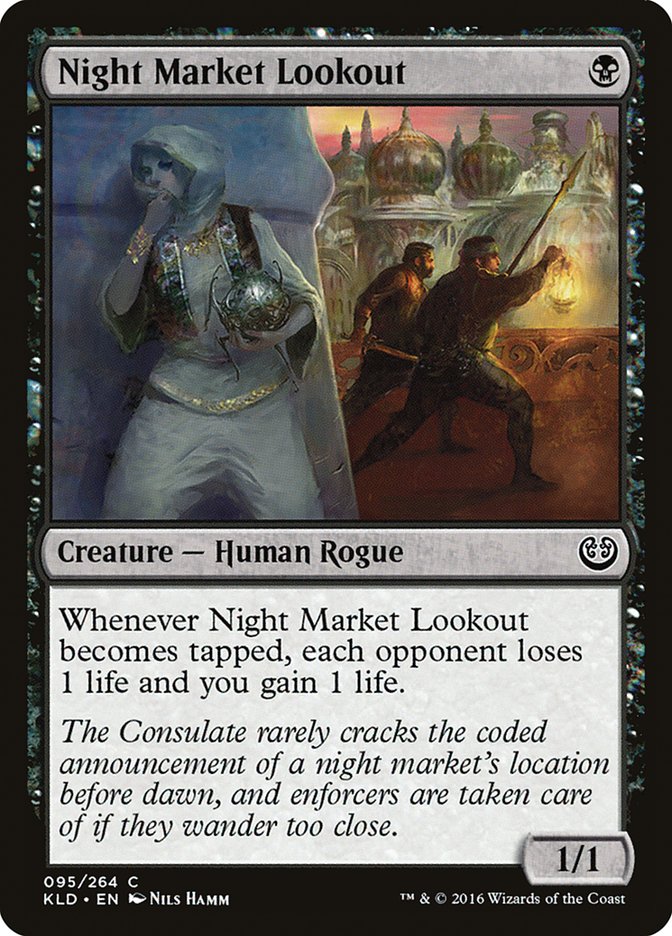 Night Market Lookout [Kaladesh] | Jomio and Rueliete's Cards and Comics