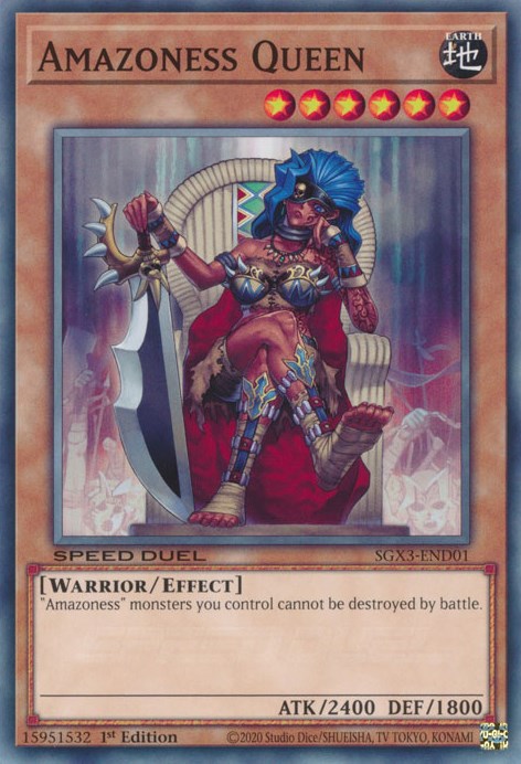 Amazoness Queen [SGX3-END01] Common | Jomio and Rueliete's Cards and Comics