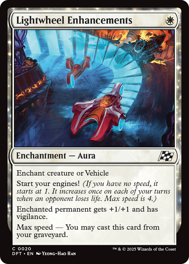 Lightwheel Enhancements [Aetherdrift] | Jomio and Rueliete's Cards and Comics