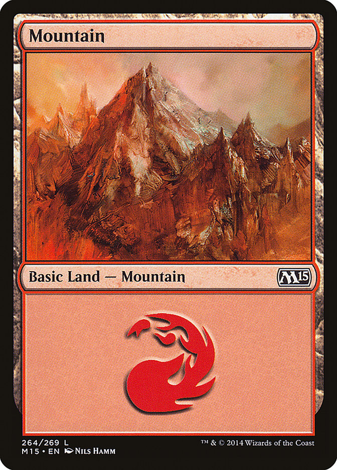 Mountain (264) [Magic 2015] | Jomio and Rueliete's Cards and Comics