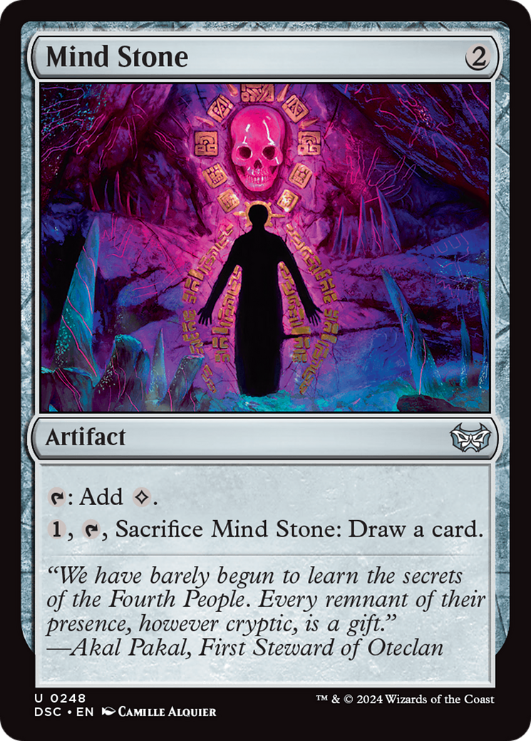 Mind Stone [Duskmourn: House of Horror Commander] | Jomio and Rueliete's Cards and Comics