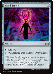 Mind Stone [Duskmourn: House of Horror Commander] | Jomio and Rueliete's Cards and Comics