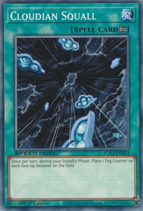 Cloudian Squall [SGX3-ENH14] Common | Jomio and Rueliete's Cards and Comics
