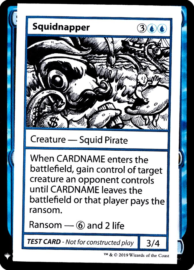 Squidnapper [Mystery Booster Playtest Cards] | Jomio and Rueliete's Cards and Comics