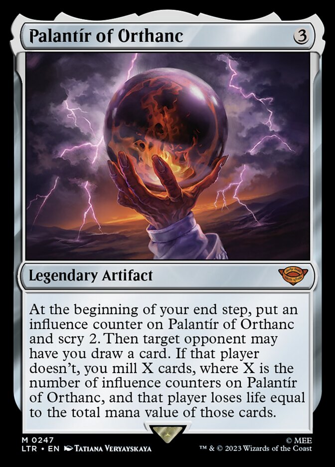 Palantir of Orthanc [The Lord of the Rings: Tales of Middle-Earth] | Jomio and Rueliete's Cards and Comics